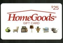 home goods gift card