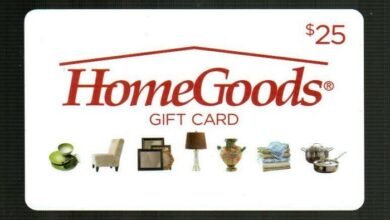 home goods gift card